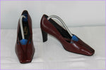 Escarpins BERYL Cuir Bordeaux T 37.5 TTBE