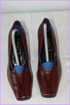 Escarpins BERYL Cuir Bordeaux T 37.5 TTBE