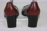Escarpins BERYL Cuir Bordeaux T 37.5 TTBE