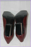 Escarpins BERYL Cuir Bordeaux T 37.5 TTBE
