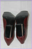 Escarpins BERYL Cuir Bordeaux T 37.5 TTBE