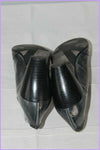 Escarpins REQINS Cuir Gris Foncé Nuancé T 38 TBE