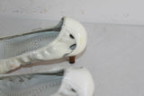 Escarpins Souples ASH Tout Cuir Verni Blanc T 36 BE