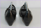 Escarpins MADISON Cuir Noir T 36 TBE