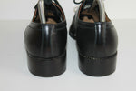 VINTAGE Derby ANDRE Tout Cuir Noir T 41 TBE