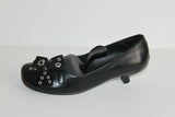 Escarpins MINELLI Cuir Noir Bouts Ronds T 36 TBE
