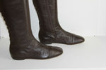 Bottes ELIZABETH STUART Tout Cuir Marron T 37.5 BE