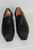 ALBERTO DONATONE Shoes Men Leather Black Made In Italy T 42 TBE