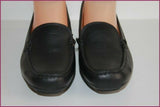 Mocassins souples GEOX RESPIRA Cuir Noir T 35 TTBE