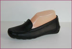Mocassins souples GEOX RESPIRA Cuir Noir T 35 TTBE
