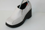 CHARLES & KEITH Derby  Compensés Cuir Blanc T 33 TBE