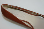 Escarpins ANDRE Cuir Marron Bouts Ronds T 37 TBE