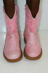 Bottines DIESEL Cuir et Fourrure Synthétique Rose T 35 BE