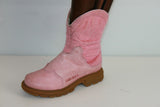 Bottines DIESEL Cuir et Fourrure Synthétique Rose T 35 BE