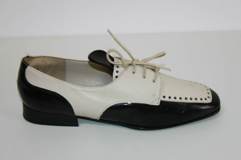 Derby Enfant BALLY Cuir Bicolore T 2 / T 33 TBE