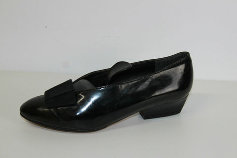 Escarpins JB MARTIN Cuir Verni Noir T 34.5 TBE