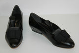 Escarpins JB MARTIN Cuir Verni Noir T 34.5 TBE