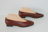 Escarpins DANIELA Boutique Cuir Marron façon Lézard Marron T 37.5 TTBE