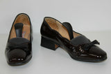 Escarpins JEAN THIOT Tout Cuir Verni Noir T 33 BE