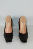 VINTAGE Escarpins NOUCHKA Tout Cuir Verni Prune T 37 IT / T 38 FR  TTBE