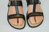 Sandales LULU CASTAGNETTE Cuir Marron T 33 TBE