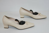 Escarpins NATURALIZER Cuir Teinte Coquille d'Oeuf T 39 TTBE