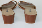 Escarpins Mules MIA LULU Tout cuir Marron Bicolore T 37 BE