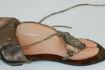 Spartiates SAINT GALANT Simili Cuir Bronze Très Origininales T 41 TBE