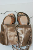 Spartiates SAINT GALANT Simili Cuir Bronze Très Origininales T 41 TBE