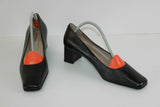 Escarpins NACHO RIVIERA Tout Cuir Noir T 40.5 TBE