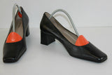 Escarpins NACHO RIVIERA Tout Cuir Noir T 40.5 TBE