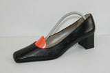 Escarpins NACHO RIVIERA Tout Cuir Noir T 40.5 TBE