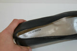 Escarpins NACHO RIVIERA Tout Cuir Noir T 40.5 TBE