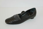 Escarpins HEYRAUD Tout Cuir Matelassé Noir T 36 TBE