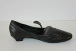 Escarpins HEYRAUD Tout Cuir Matelassé Noir T 36 TBE
