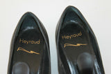Escarpins HEYRAUD Tout Cuir Matelassé Noir T 36 TBE