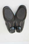 Escarpins HEYRAUD Tout Cuir Matelassé Noir T 36 TBE