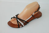 MELLOW YELLOW Spartiates Tout Cuir Tressé T 39 TBE