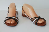 MELLOW YELLOW Spartiates Tout Cuir Tressé T 39 TBE