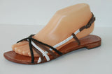 MELLOW YELLOW Spartiates Tout Cuir Tressé T 39 TBE