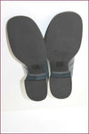 VINTAGE SAN MARINA Escarpins Cuir Gris Foncé bleu T 38 TBE