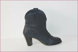 PASTELLE Bottines Boots Cuir Carioca Bleu Nuit T 40 BE