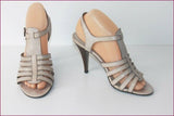 MINELLI Sandales Cuir Brume à Talons T 38 BE