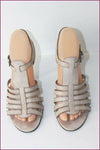 MINELLI Sandales Cuir Brume à Talons T 38 BE