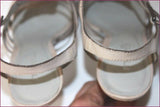 MINELLI Sandales Cuir Brume à Talons T 38 BE