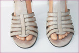 MINELLI Sandales Cuir Brume à Talons T 38 BE