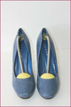 JONAK Escarpins Cuir Bleu Iris T 41 TBE