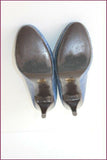 JONAK Escarpins Cuir Bleu Iris T 41 TBE