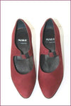 MARC Escarpins Tout cuir Prune T 35 TBE