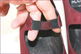 MARC Escarpins Tout cuir Prune T 35 TBE